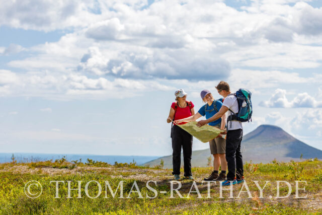 Fjällwanderung in Dalarna