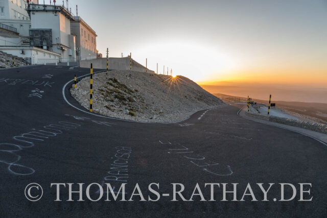 Sonnenaufgang auf dem Mont Ventoux